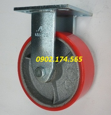 Bánh xe PU lõi gang ổ bi đũa
